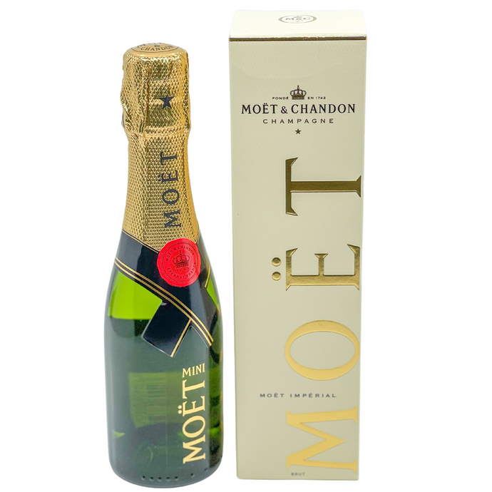 A perfect addition to any gift box! Celebrate with Mini Moet 200mL. Beautifully presented in a gift box.