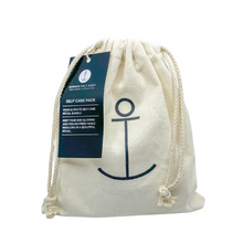Load image into Gallery viewer, Self care pack calico bag
